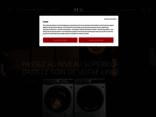 Aperçu du site https://www.aeg.fr/