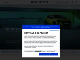 Aperçu du site https://www.peugeot.fr/